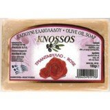 Натуральное оливковое мыло с розой