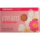 Мыло-крем туалетное твердое глицериновое 'Дикая роза'