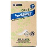 БИО-прокладки VUOKKOSET Софт Нормал ежедневные гигиенические 100% БИО (28шт/уп) 